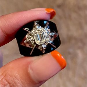 Swarovski cocktail ring